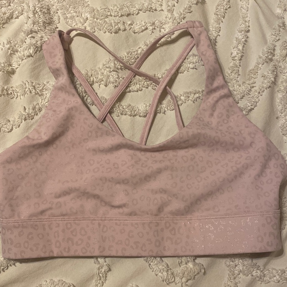Zyia active leopard unicorn bra